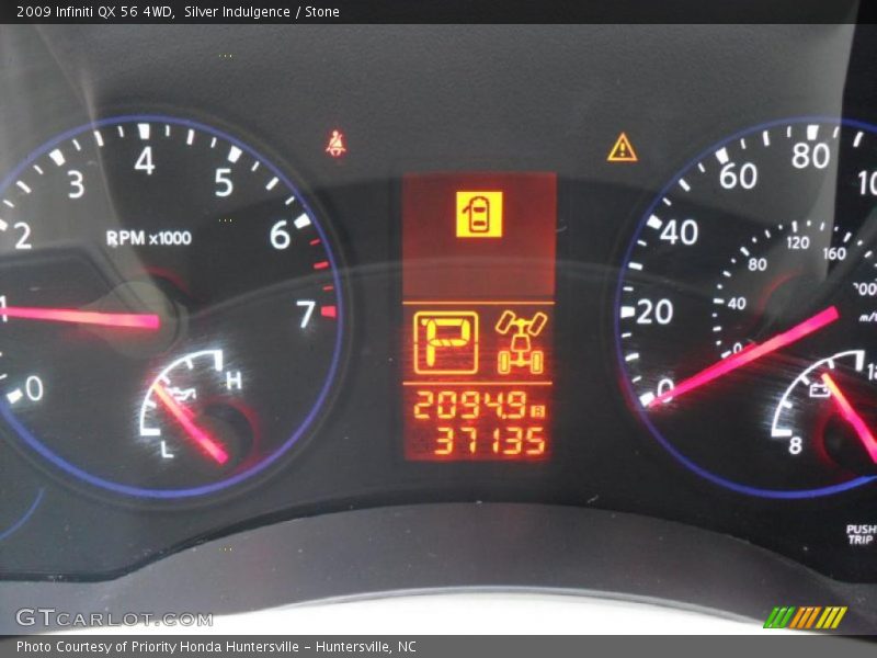 Silver Indulgence / Stone 2009 Infiniti QX 56 4WD