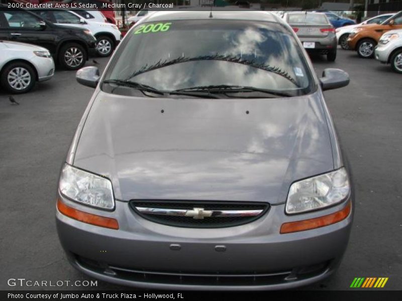 Medium Gray / Charcoal 2006 Chevrolet Aveo LS Sedan