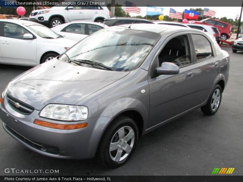 Medium Gray / Charcoal 2006 Chevrolet Aveo LS Sedan
