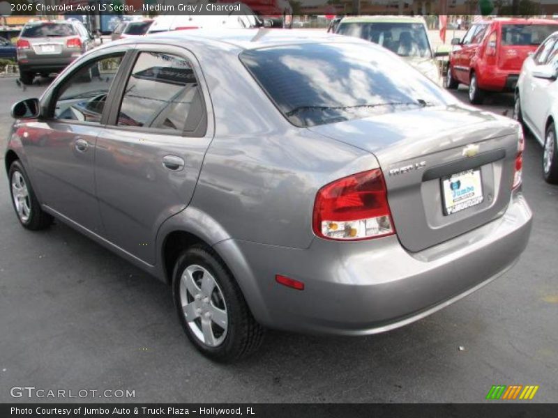 Medium Gray / Charcoal 2006 Chevrolet Aveo LS Sedan