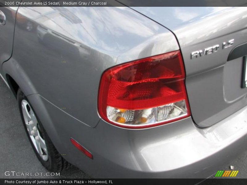 Medium Gray / Charcoal 2006 Chevrolet Aveo LS Sedan