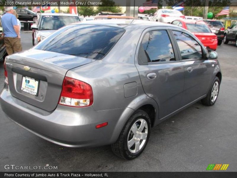Medium Gray / Charcoal 2006 Chevrolet Aveo LS Sedan