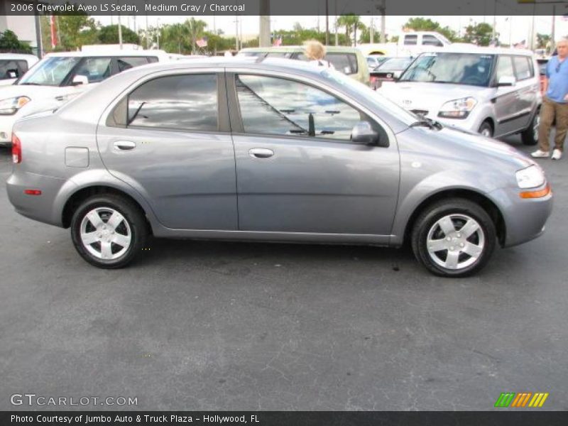 Medium Gray / Charcoal 2006 Chevrolet Aveo LS Sedan