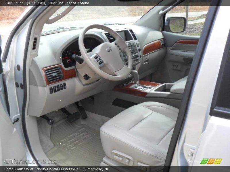 Stone Interior - 2009 QX 56 4WD 
