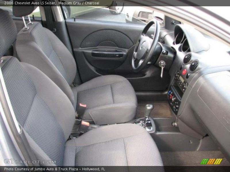 Medium Gray / Charcoal 2006 Chevrolet Aveo LS Sedan