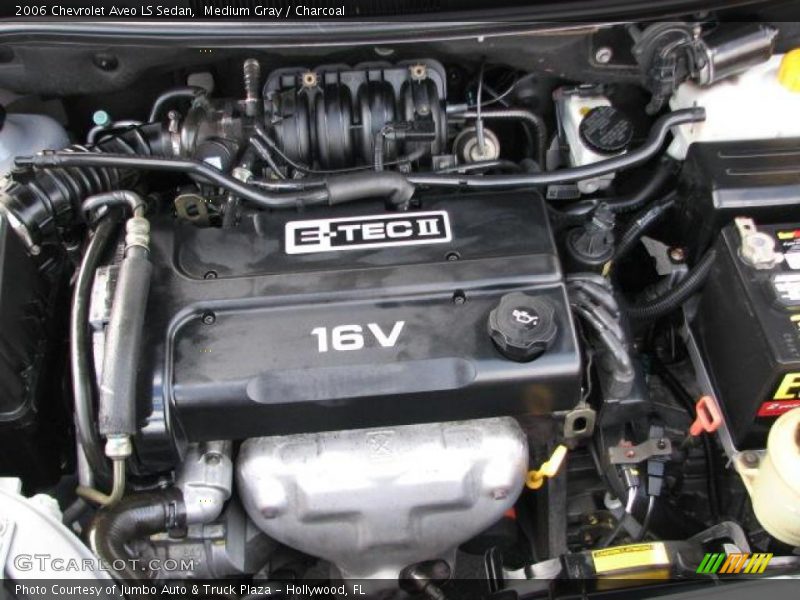 Medium Gray / Charcoal 2006 Chevrolet Aveo LS Sedan