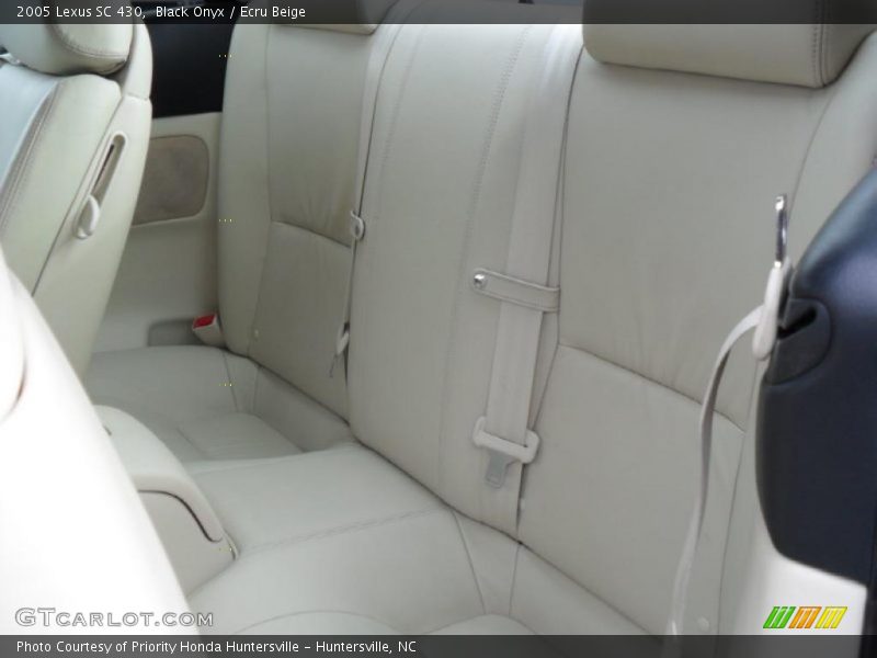 Black Onyx / Ecru Beige 2005 Lexus SC 430
