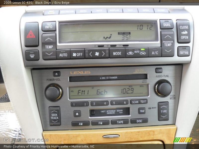 Controls of 2005 SC 430