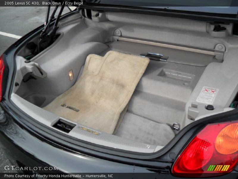  2005 SC 430 Trunk