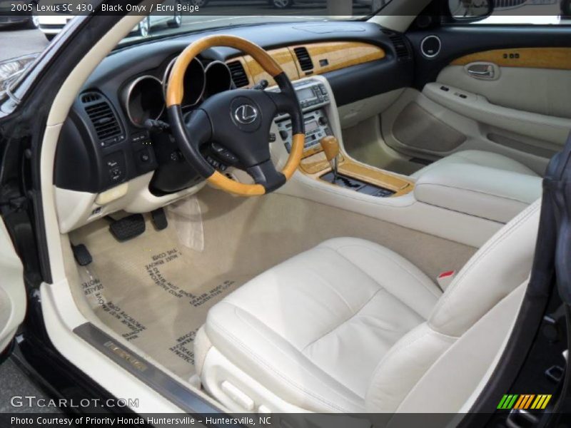  2005 SC 430 Ecru Beige Interior