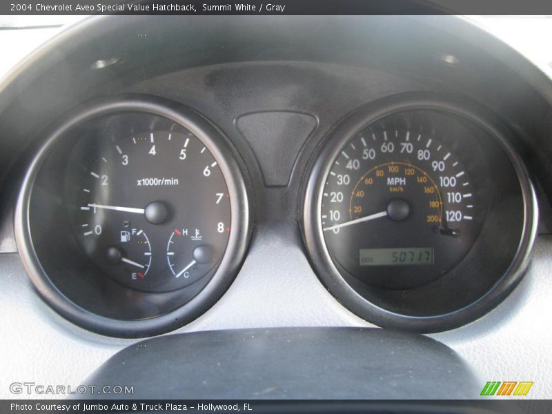 2004 Aveo Special Value Hatchback Special Value Hatchback Gauges
