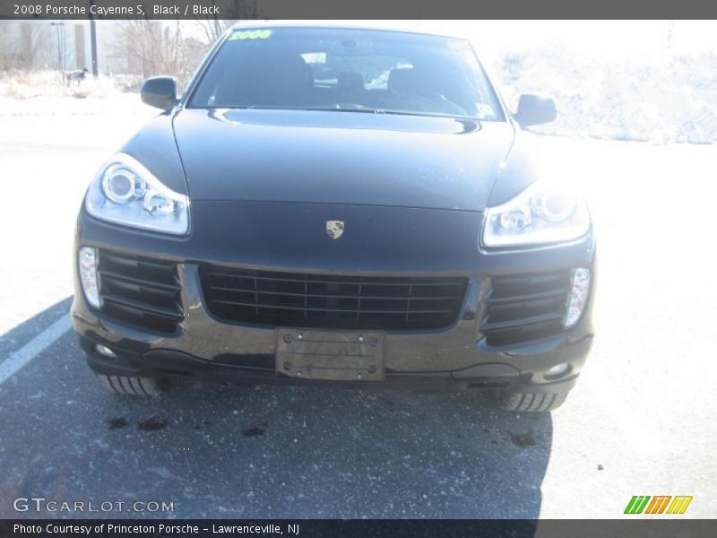 Black / Black 2008 Porsche Cayenne S