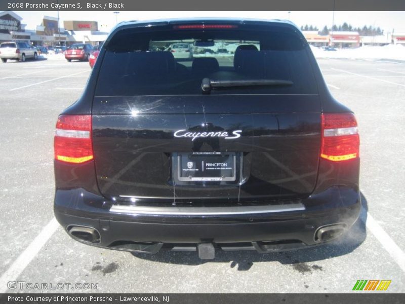 Black / Black 2008 Porsche Cayenne S
