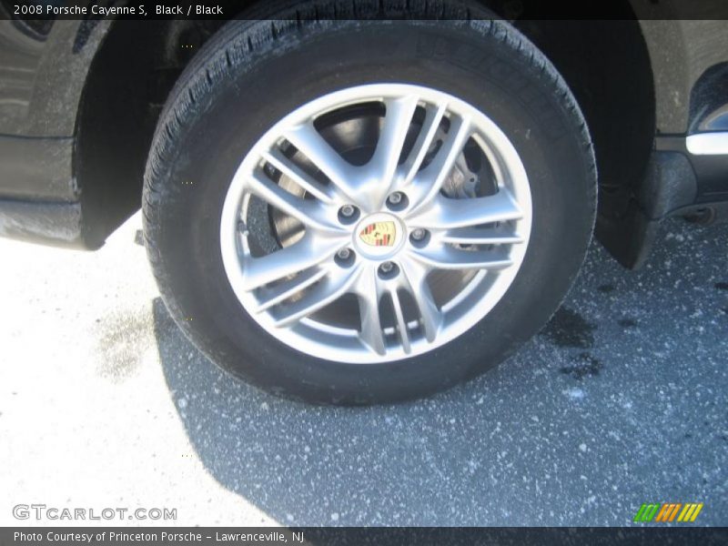 Black / Black 2008 Porsche Cayenne S
