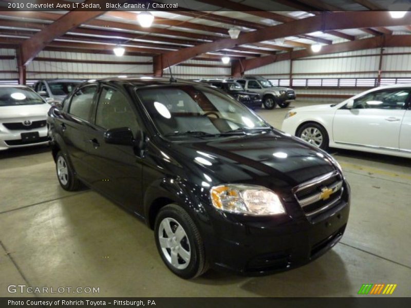 Black Granite / Charcoal 2010 Chevrolet Aveo LT Sedan