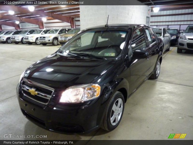 Black Granite / Charcoal 2010 Chevrolet Aveo LT Sedan