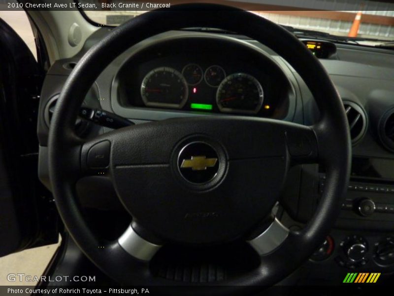 Black Granite / Charcoal 2010 Chevrolet Aveo LT Sedan