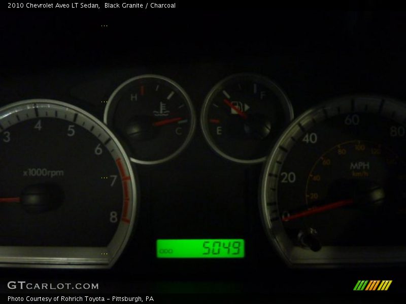 Black Granite / Charcoal 2010 Chevrolet Aveo LT Sedan