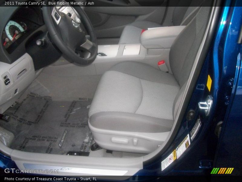 Blue Ribbon Metallic / Ash 2011 Toyota Camry SE