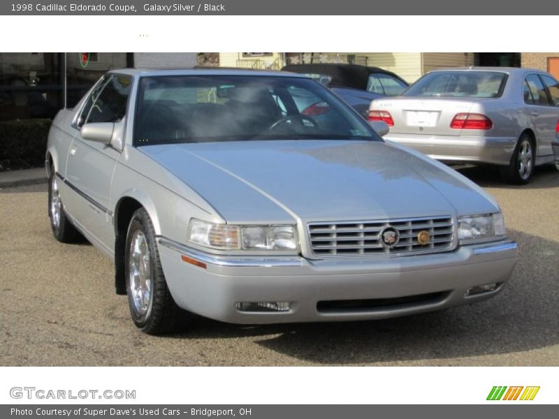 Galaxy Silver / Black 1998 Cadillac Eldorado Coupe