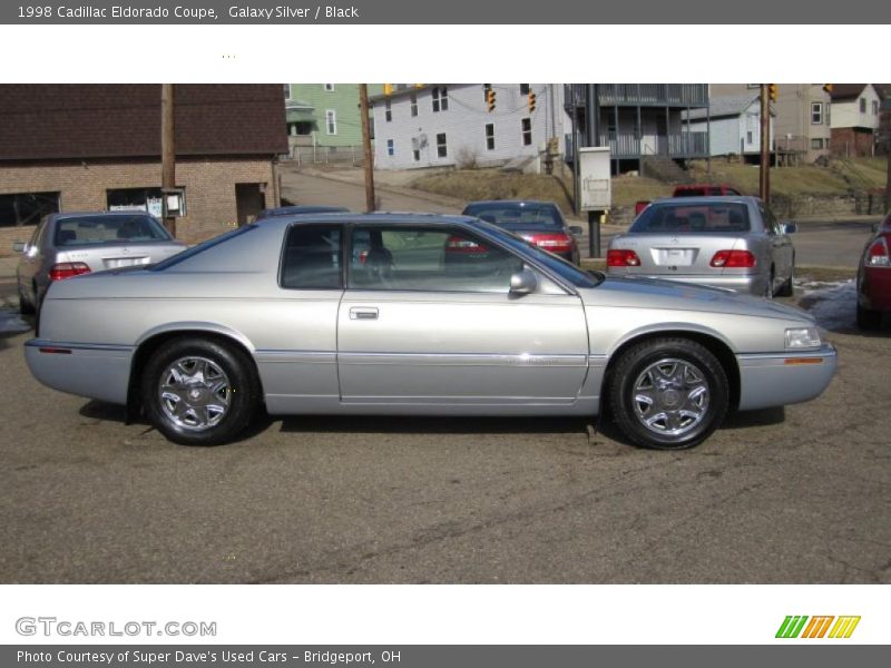 Galaxy Silver / Black 1998 Cadillac Eldorado Coupe