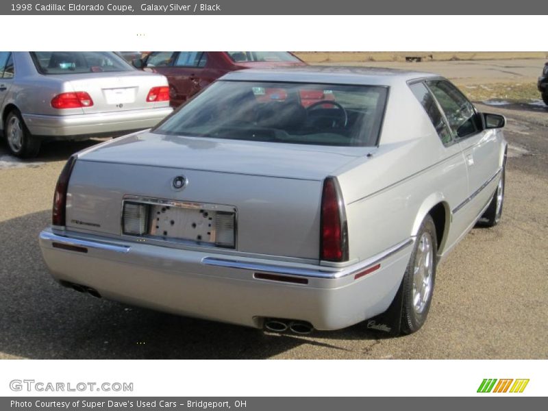 Galaxy Silver / Black 1998 Cadillac Eldorado Coupe