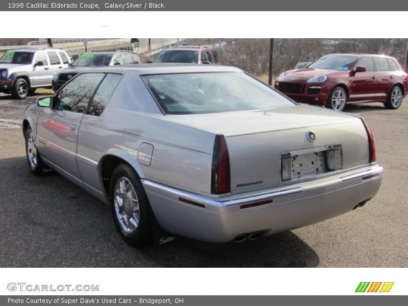 Galaxy Silver / Black 1998 Cadillac Eldorado Coupe