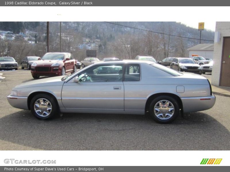 Galaxy Silver / Black 1998 Cadillac Eldorado Coupe