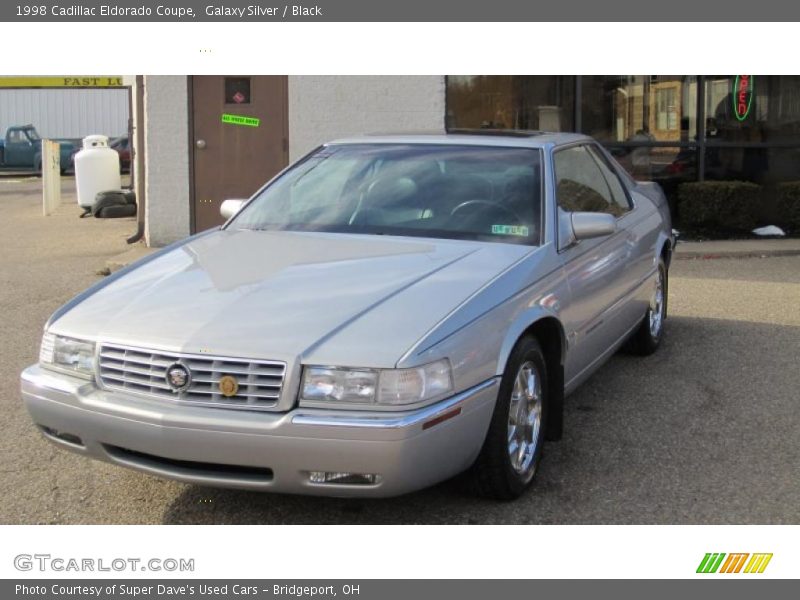 Galaxy Silver / Black 1998 Cadillac Eldorado Coupe