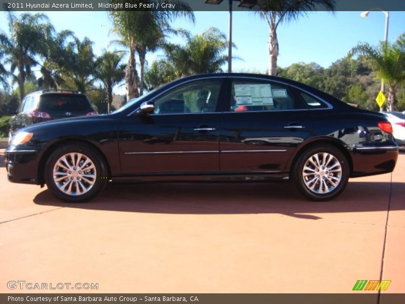  2011 Azera Limited Midnight Blue Pearl