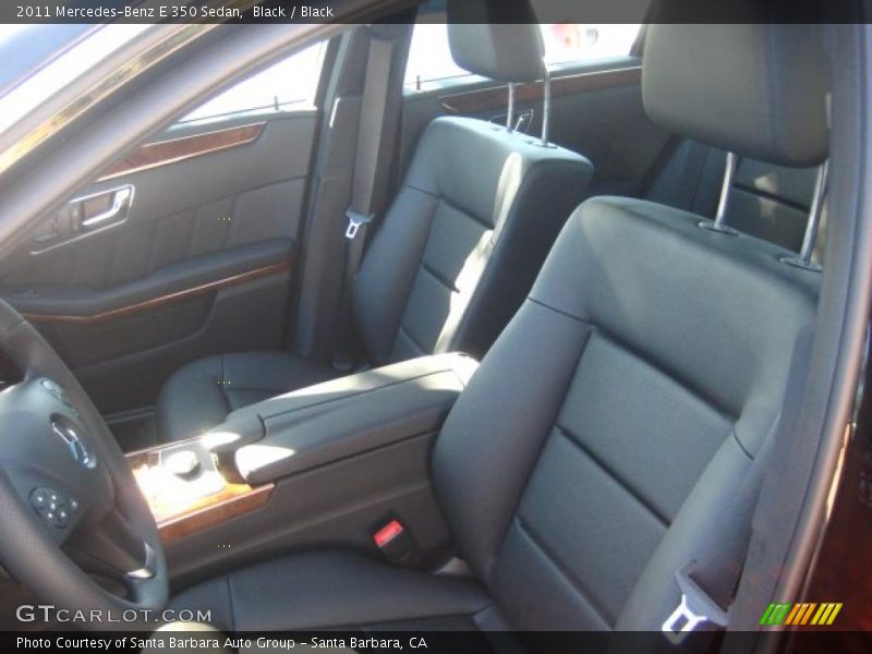 Black / Black 2011 Mercedes-Benz E 350 Sedan