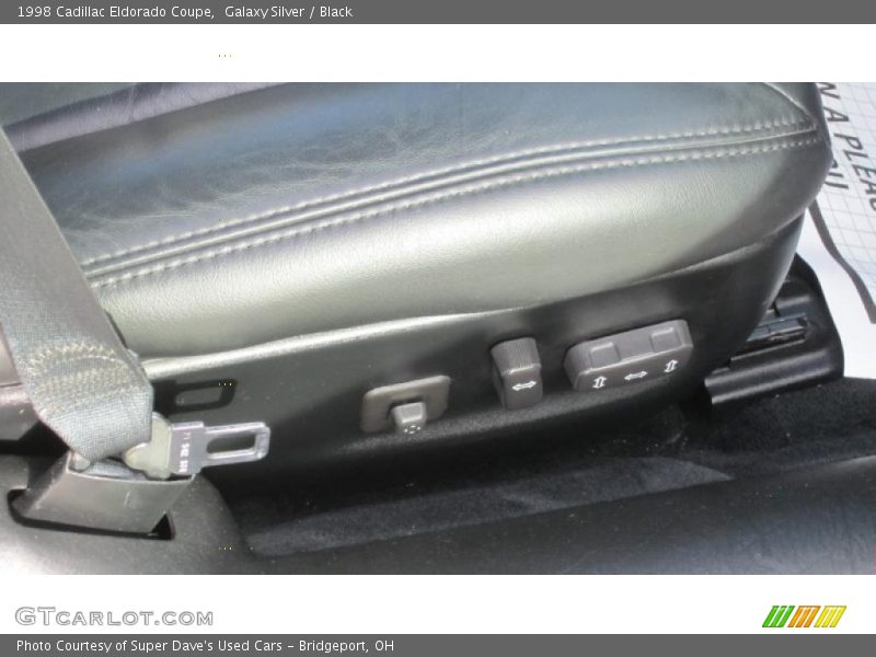 Galaxy Silver / Black 1998 Cadillac Eldorado Coupe