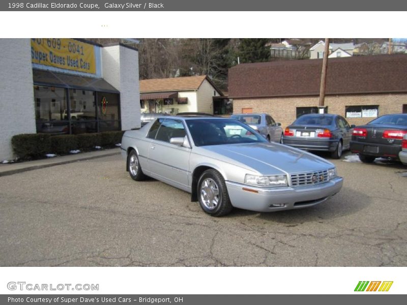 Galaxy Silver / Black 1998 Cadillac Eldorado Coupe