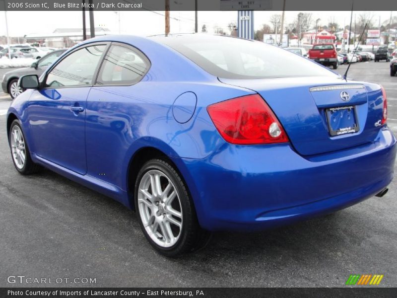 Blue Blitz Mica / Dark Charcoal 2006 Scion tC