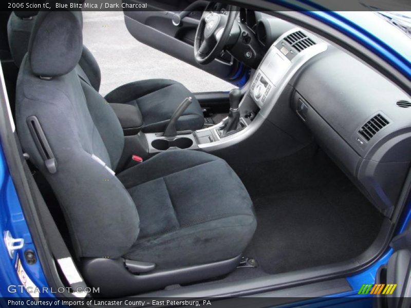 Blue Blitz Mica / Dark Charcoal 2006 Scion tC