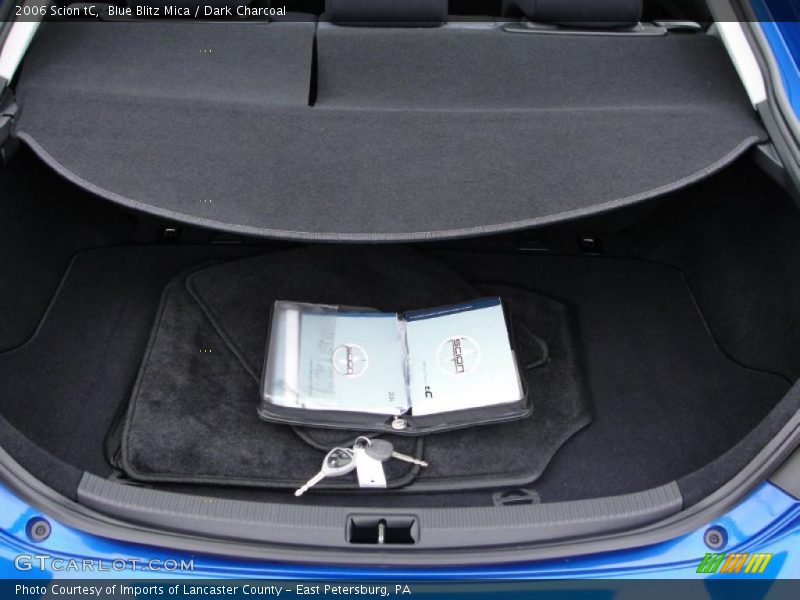 Blue Blitz Mica / Dark Charcoal 2006 Scion tC