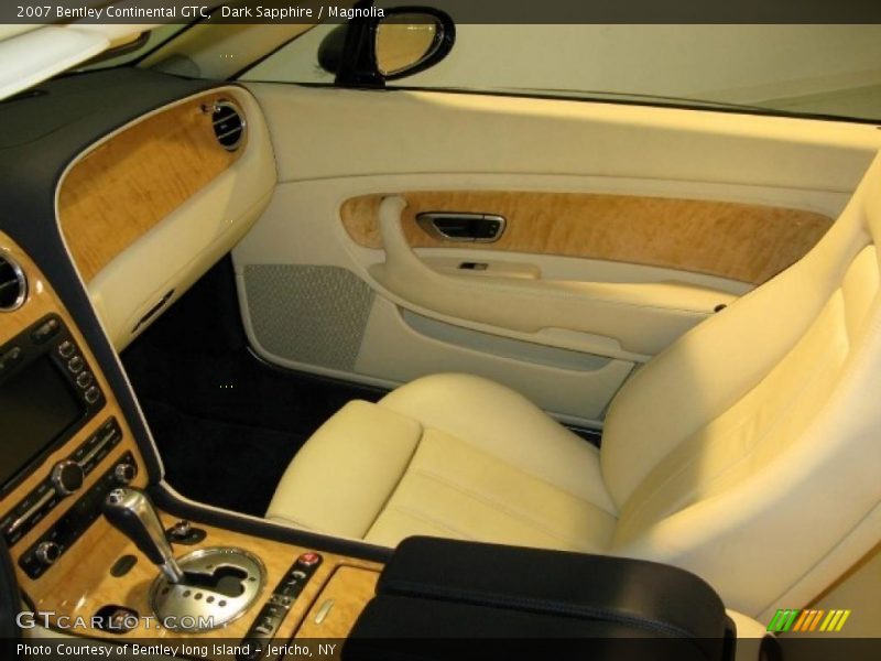 Dark Sapphire / Magnolia 2007 Bentley Continental GTC