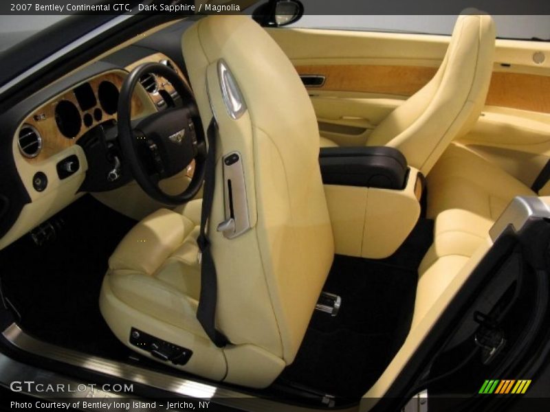 Dark Sapphire / Magnolia 2007 Bentley Continental GTC