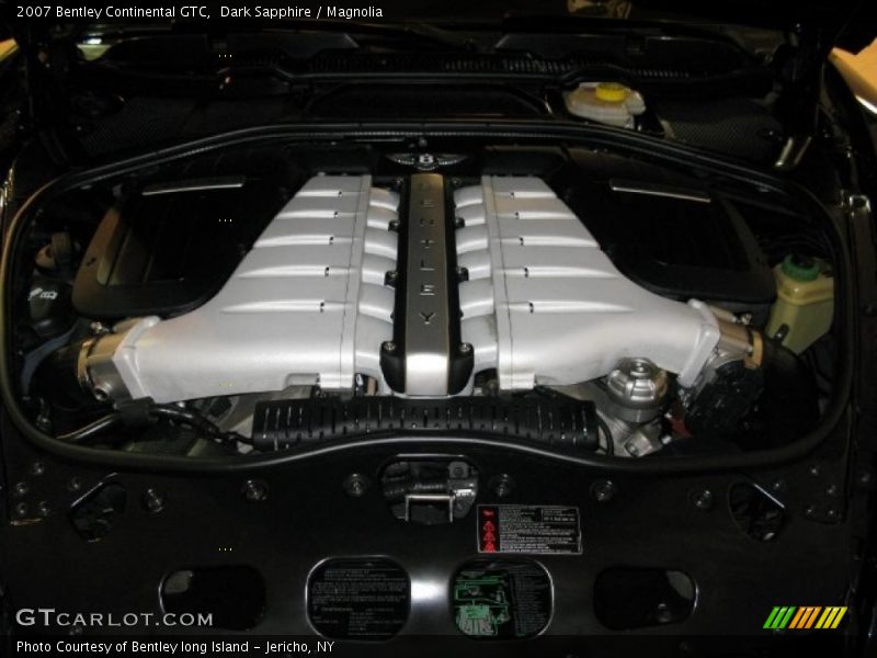  2007 Continental GTC  Engine - 6.0L Twin-Turbocharged DOHC 48V VVT W12