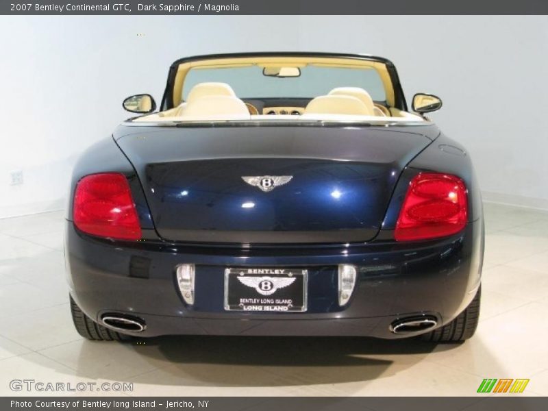 Dark Sapphire / Magnolia 2007 Bentley Continental GTC