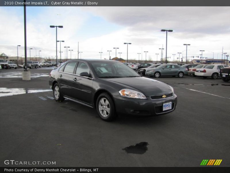 Cyber Gray Metallic / Ebony 2010 Chevrolet Impala LT