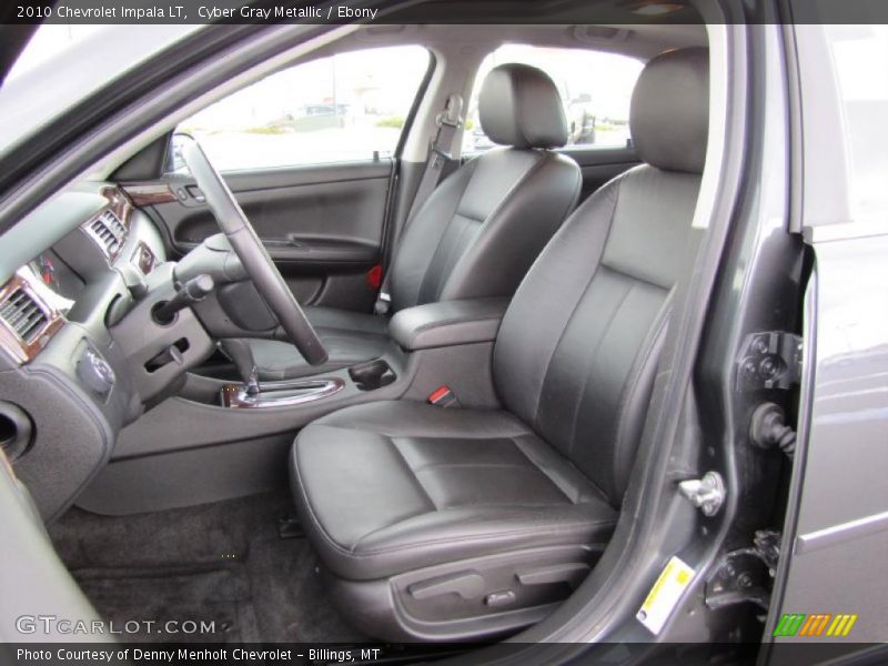 Cyber Gray Metallic / Ebony 2010 Chevrolet Impala LT