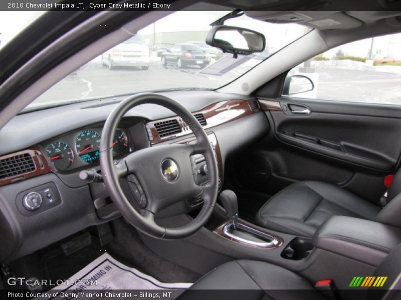 Cyber Gray Metallic / Ebony 2010 Chevrolet Impala LT