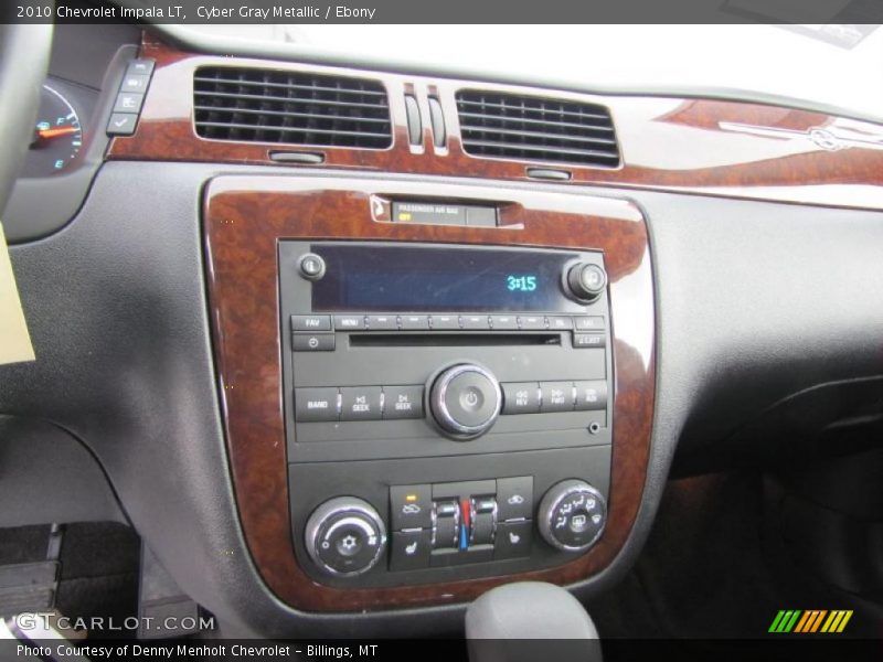 Cyber Gray Metallic / Ebony 2010 Chevrolet Impala LT