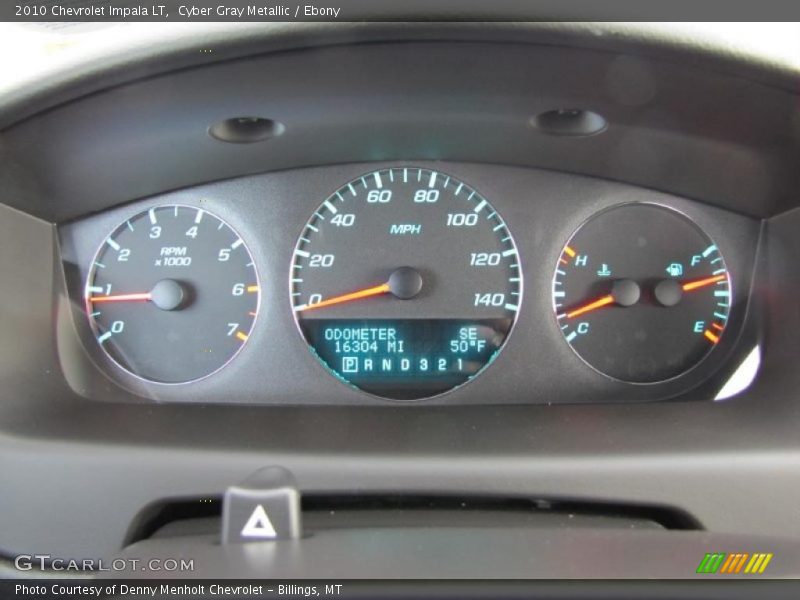 Cyber Gray Metallic / Ebony 2010 Chevrolet Impala LT