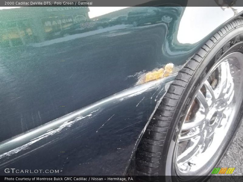 Polo Green / Oatmeal 2000 Cadillac DeVille DTS