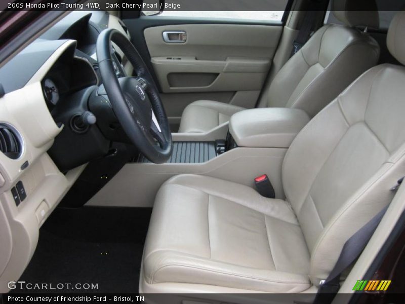  2009 Pilot Touring 4WD Beige Interior