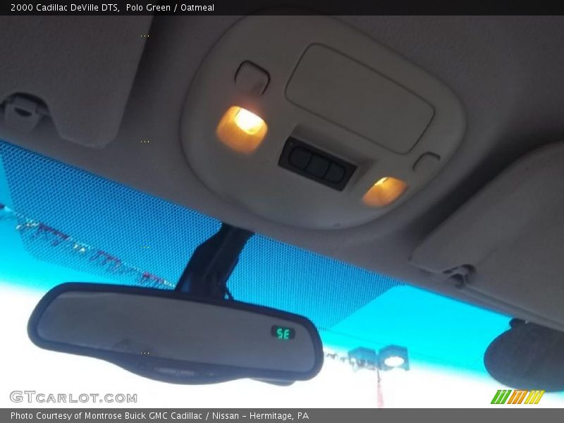 Polo Green / Oatmeal 2000 Cadillac DeVille DTS