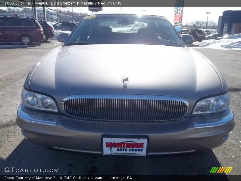 Light Bronzemist Metallic / Medium Gray 2003 Buick Park Avenue