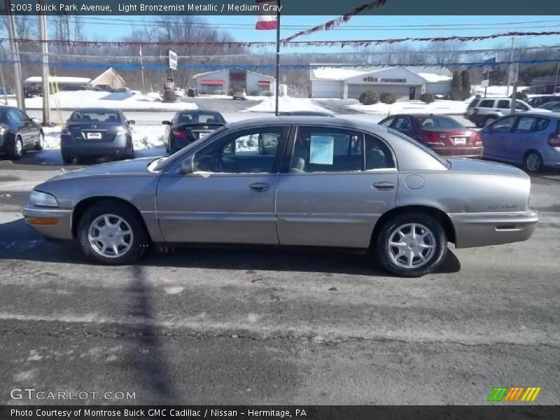 Light Bronzemist Metallic / Medium Gray 2003 Buick Park Avenue